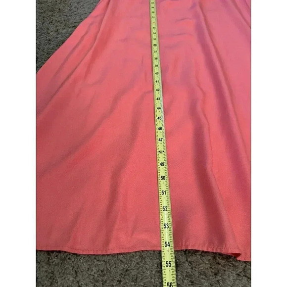 ALFRED ANGELO 80’s Vintage Pink Dress Sweetheart Neck Cup Sleeve Small Prom Wed - Picture 9 of 11